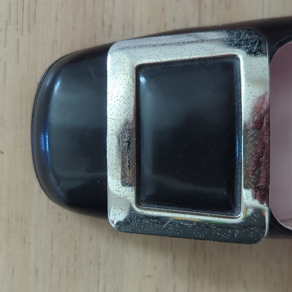 Celine black pattern leather high heel - Picture 5 of 9